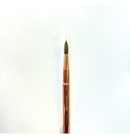 MNS Kolinsky Acrylic Brush - #10 (Rose Gold)