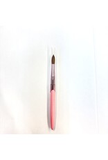 MNS Kolinsky Acrylic Brush - #10 (Pink)