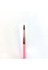 MNS Kolinsky Acrylic Brush - #10 (Pink)
