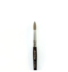 MNS Kolinsky Acrylic Brush - #12 (Brown)