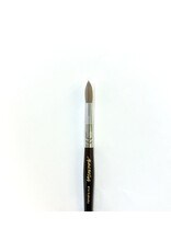 MNS Kolinsky Acrylic Brush - #14 (Brown)