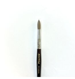 MNS Kolinsky Acrylic Brush - #14 (Brown)