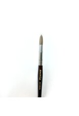 MNS Kolinsky Acrylic Brush - #16 (Brown)