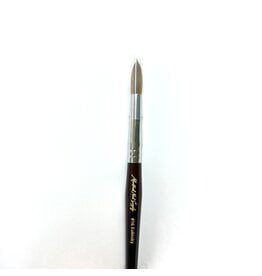 MNS Kolinsky Acrylic Brush - #16 (Brown)