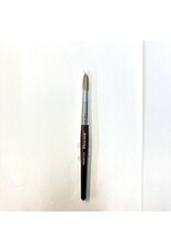 MNS Kolinsky Acrylic Brush - #18 (Brown)