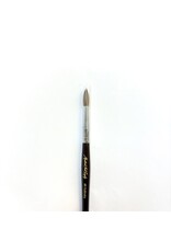 MNS Kolinsky Acrylic Brush - #08 (Brown)