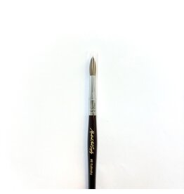 MNS Kolinsky Acrylic Brush - #08 (Brown)