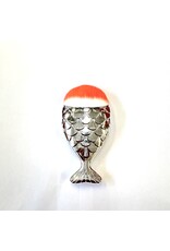 Fish Dust Brush - Silver