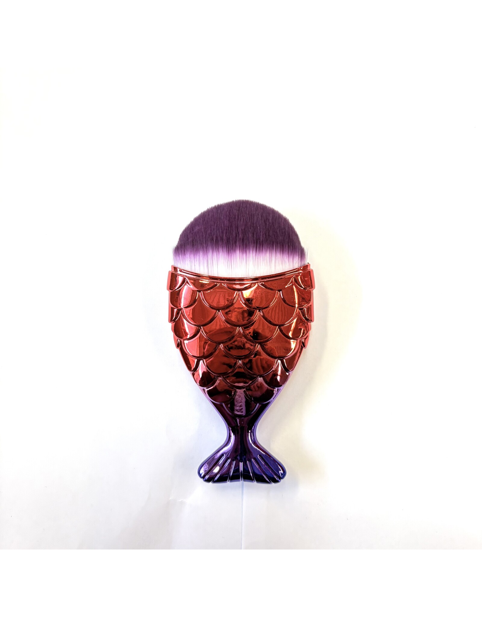 Fish Dust Brush - Red & Purple