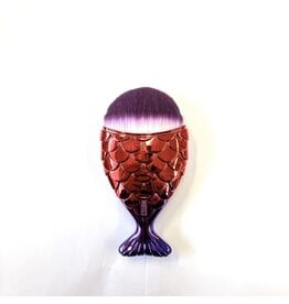 Fish Dust Brush - Red & Purple