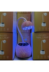 UV/LED Flash Cure Nail Lamp - Pink Gems