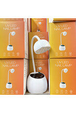 UV/LED Flash Cure Nail Lamp - White