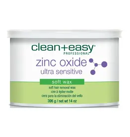 Clean+Easy Zinc Oxide Ultra Sensitive Soft Wax (14 oz)