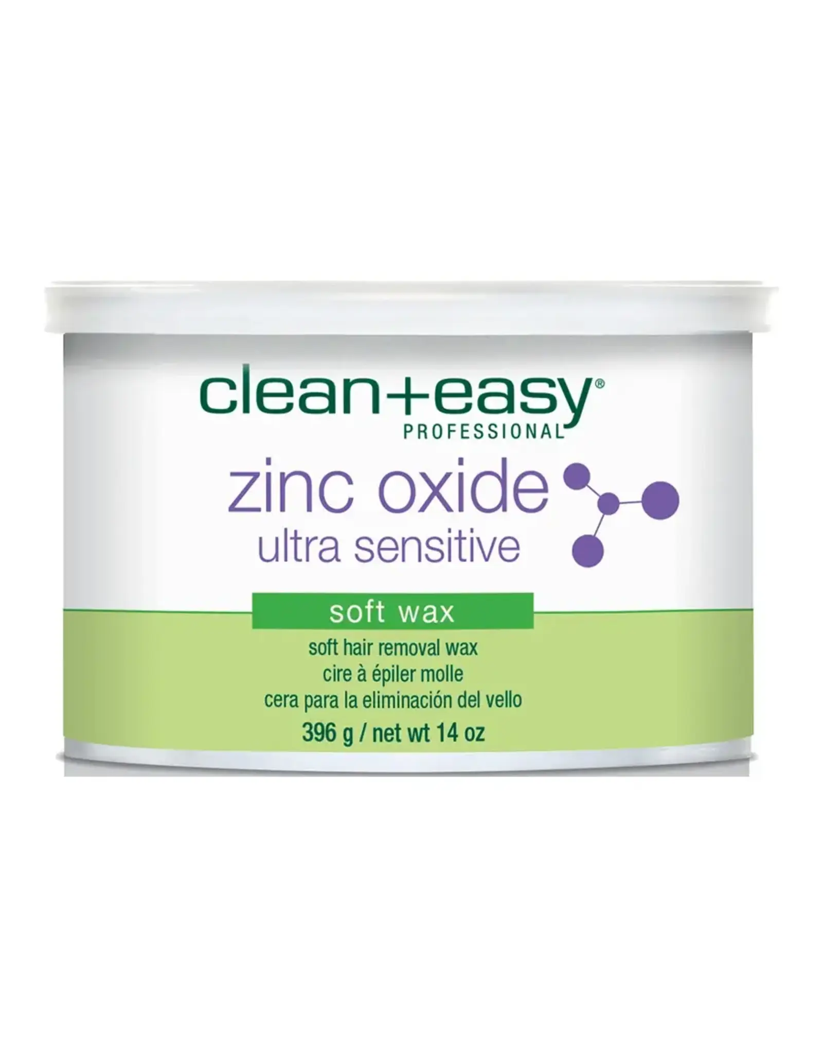 Clean+Easy Zinc Oxide Ultra Sensitive Soft Wax (14 oz)