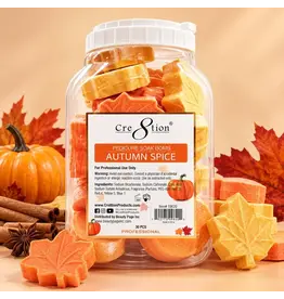 Cre8tion Pedicure Soak Bomb 85g (30 pcs) - Autumn Spice