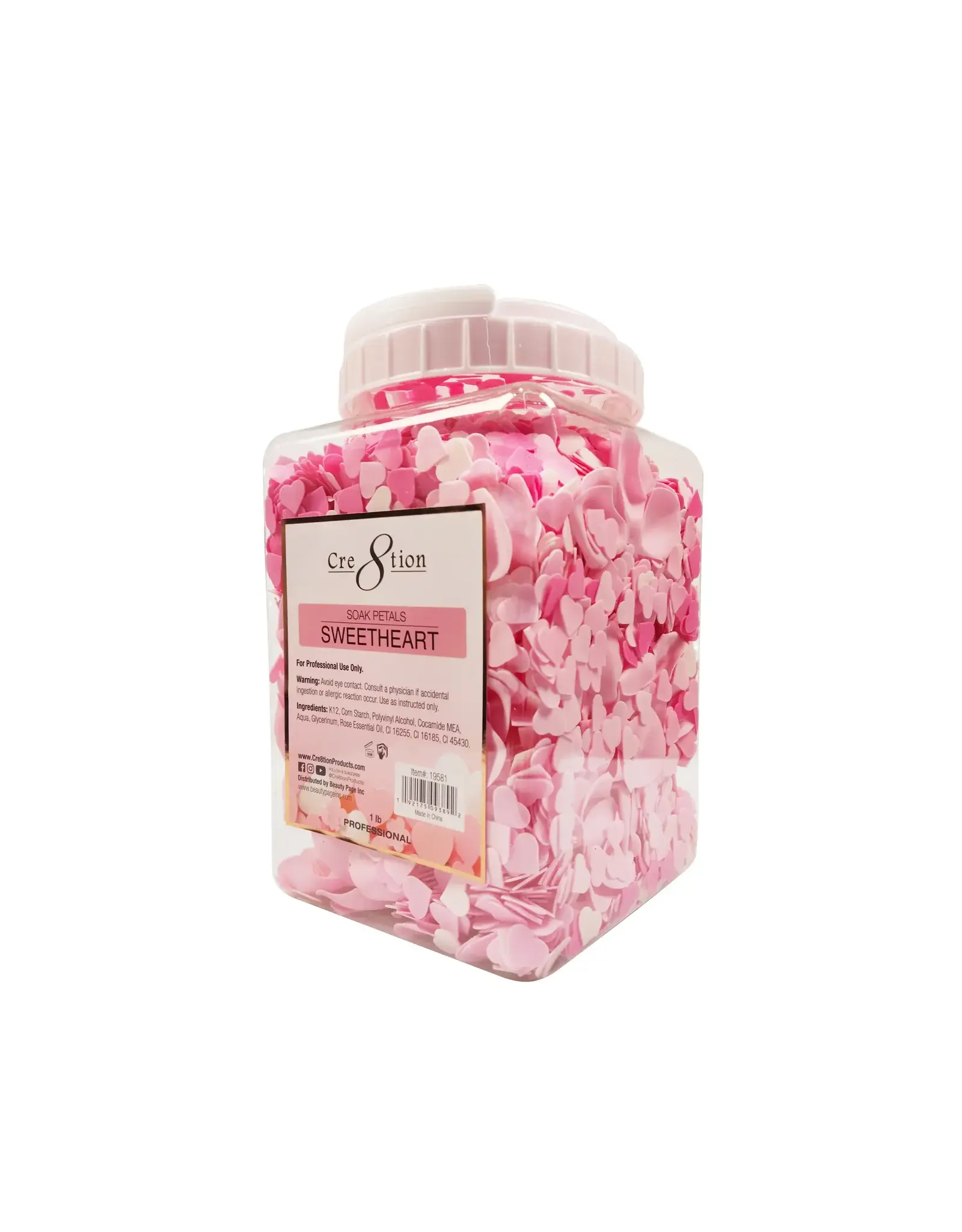 Cre8tion Soak Petal in Jar (1lb) - Sweetheart