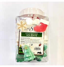 Cre8tion Pedicure Soak Bomb (60pcs) - Christmas Holidays