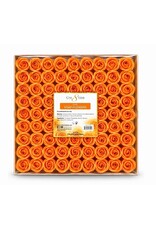 Cre8tion Rose Soap Flowers (81 pcs) - Orange