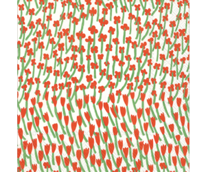 Boston International Luncheon Napkin - Marimekko Apilainen White/Red