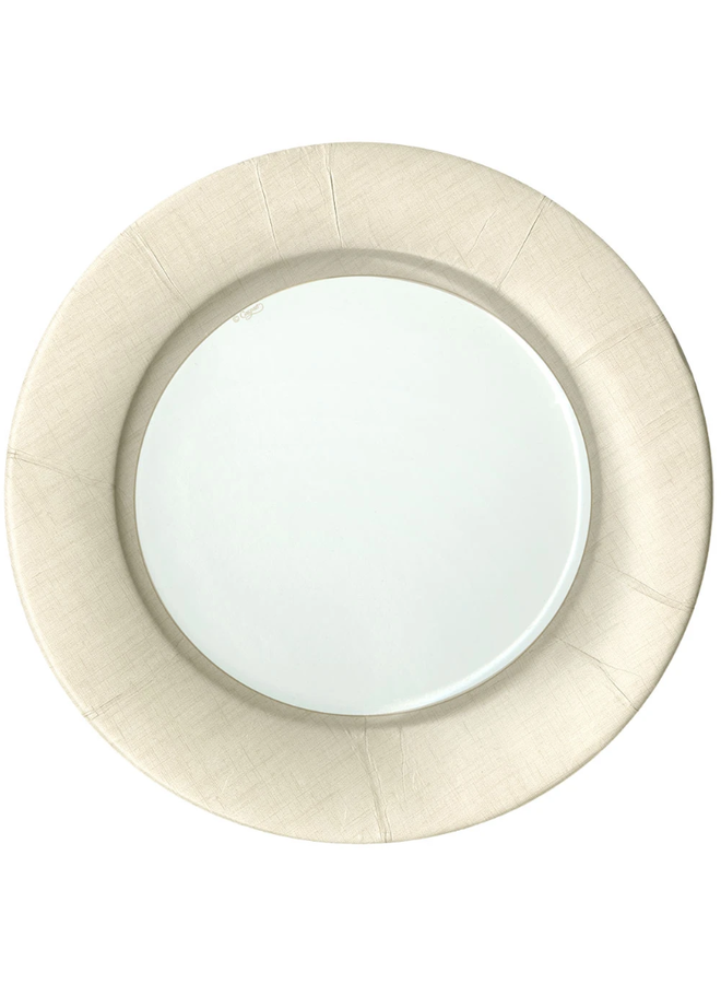 Dinner Plate - Linen Natural