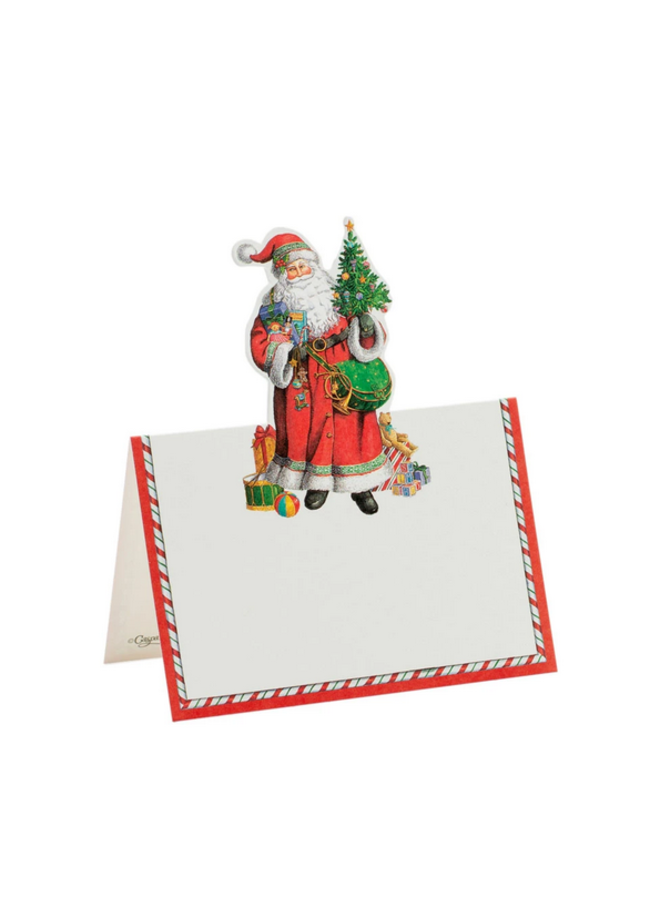 Place Cards - Die-Cut- St. Nick