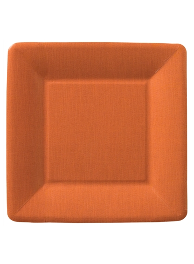 Boston International Dessert Plate Classic Square Terra RSVP Stationers