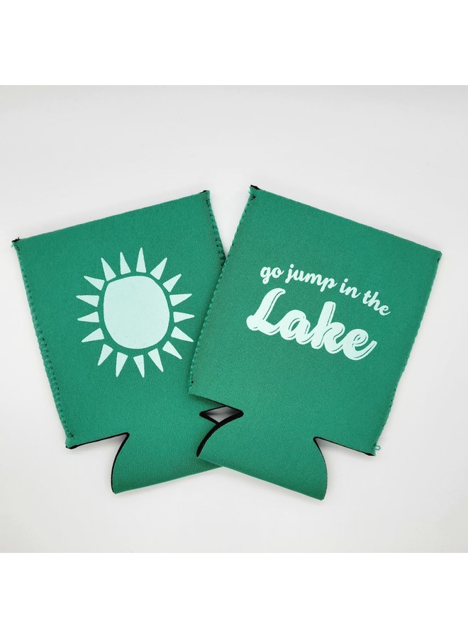 Go Jump in the Lake Koozie