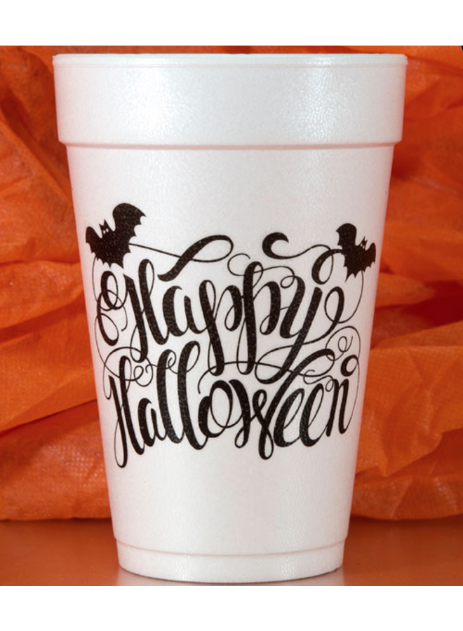 Foam Cups - Happy Halloween