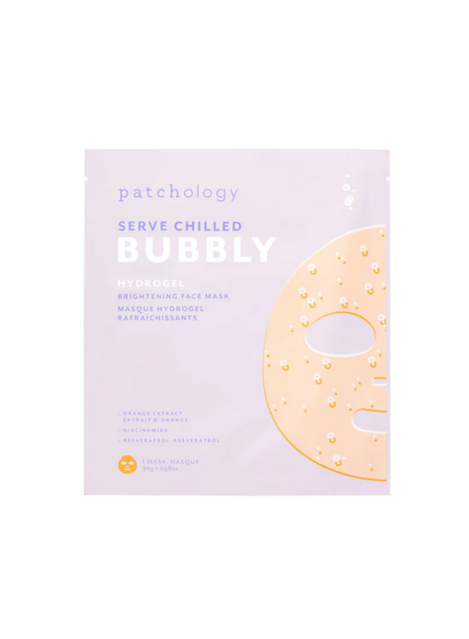 Serve Chilled Bubbly Hydrogel Face Sheet Mask