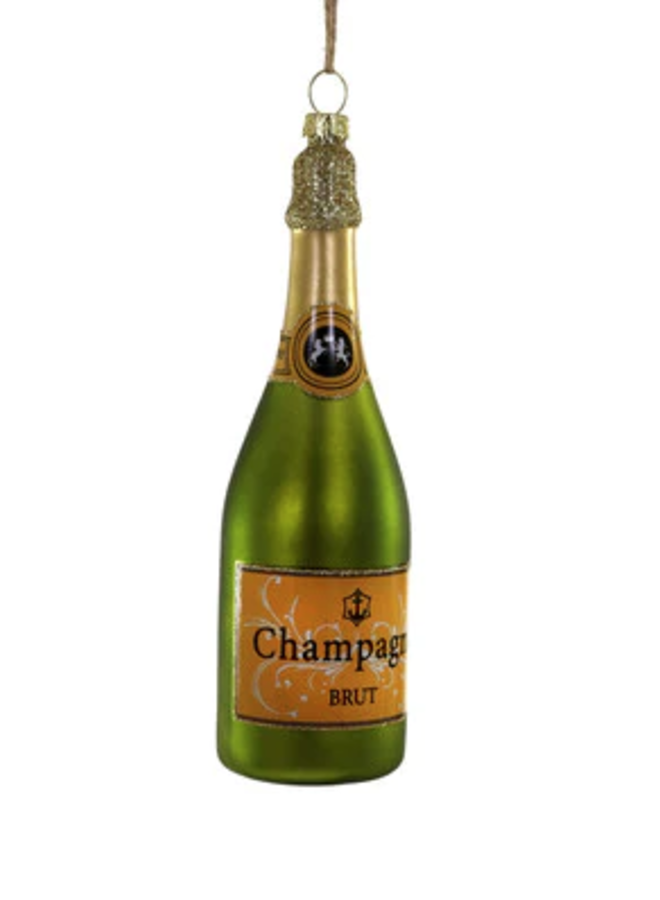 Sparkling Champagne Ornament