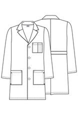 Dickies 83402 Dickies Unisex 37" Lab Coat