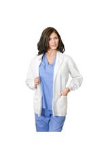 MedGear 311 MedGear Women's Short Length Knit Cuff Sleeves Lab Coat