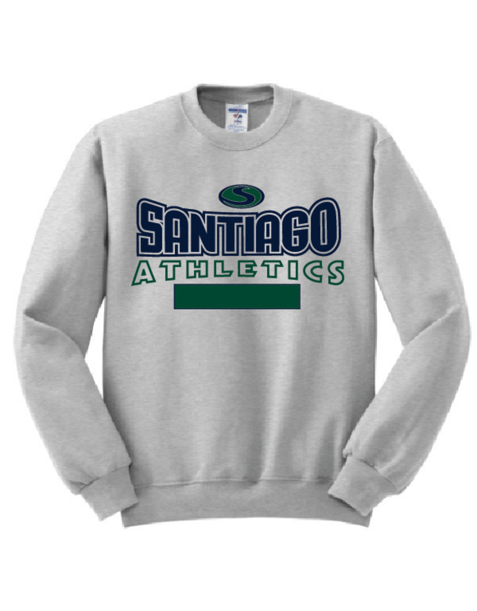 Jerzees Santiago P.E. Crewneck Sweatshirt-Gray