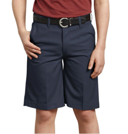 Dickies KR123-Dickies Boys Regular Flat Front Shorts-NAVY(8-20)