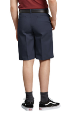 Dickies KR123-Dickies Boys Regular Flat Front Shorts-NAVY