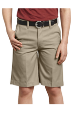 Dickies KR123-Dickies Boys Regular Flat Front Shorts-KHAKI(8-20)