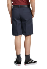 Dickies KR0123-Dickies Boys Husky Flat Front Shorts-NAVY(8-20)