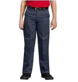 Dickies KP123 Dickies-Boys Flexwaist Flat Front Pant D.NAVY