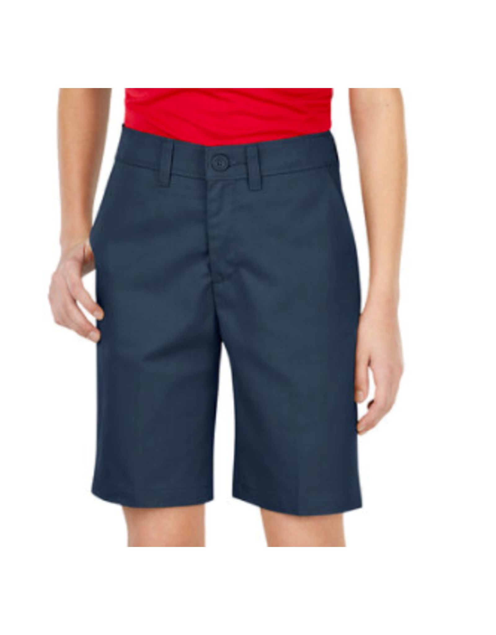 Dickies KR570-Girls' Slim Fit Shorts-NAVY