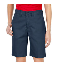Dickies KR570-Girls' Slim Fit Shorts-NAVY