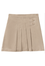 Classroom 55122AZ-Classroom Girls Pleated Tab Scooter-KHAKI(7-16)