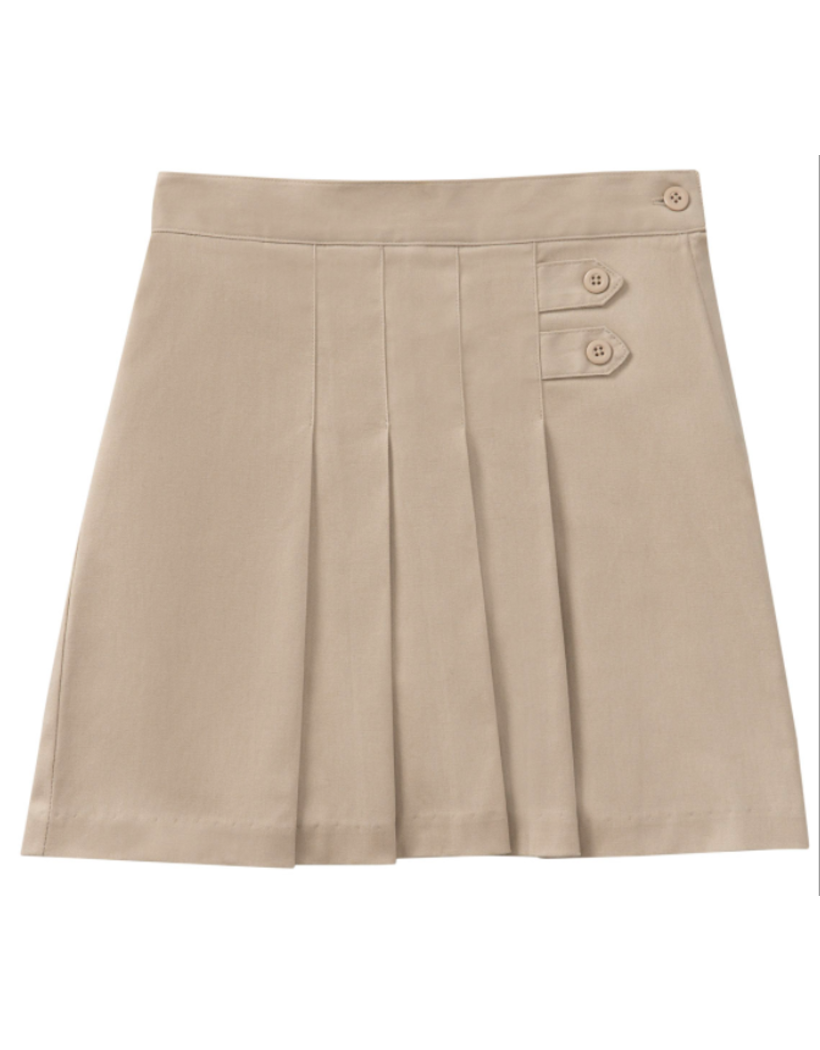 Classroom 55122AZ Classroom Girl's KHAKI Pleated Tab Scooter