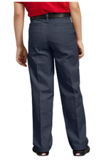 Dickies KP0123-Dickies Boys Husky Flat Front Pants-NAVY(8H-20H)