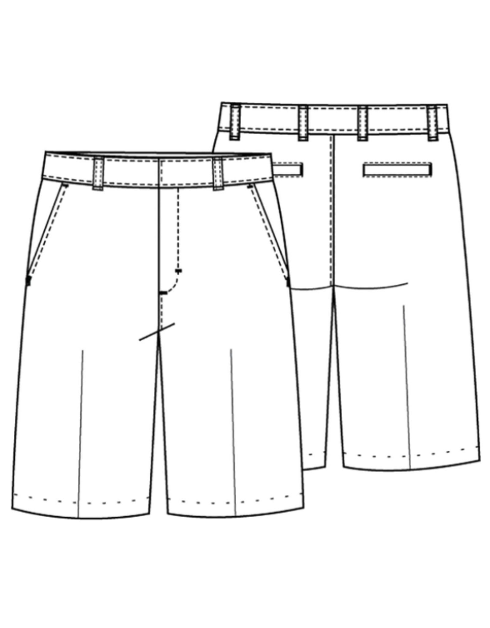 Classroom 52362 Classroom SB Boys Adj. Waist Flat Front Shorts