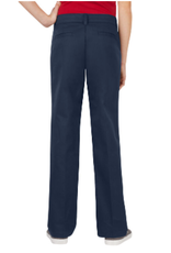 Dickies KP570 -Dickies Girls D.NAVY Flat Front Pants