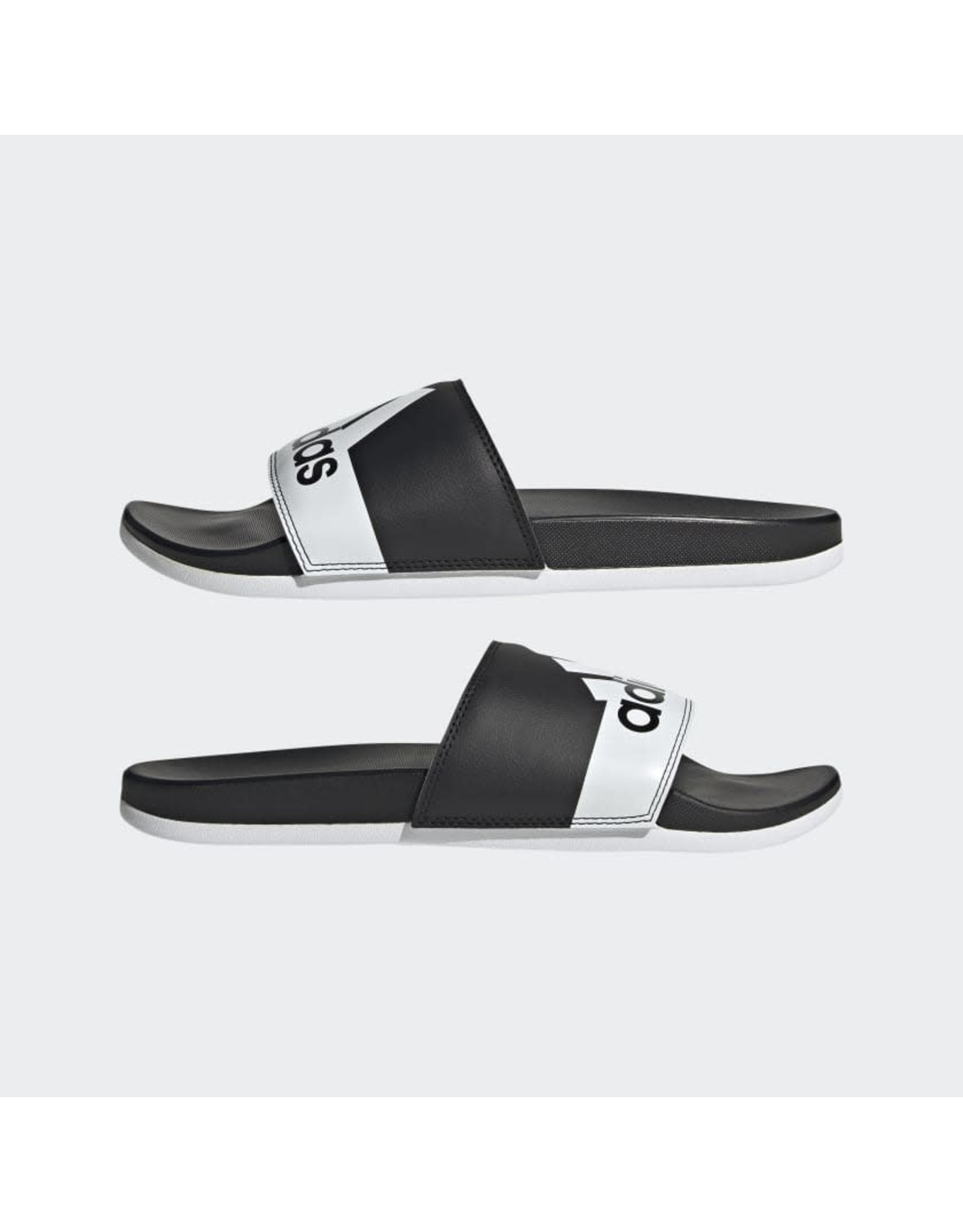 Amazon.com | adidas Originals Men's Adilette Slides Sandal,  Black/White/Black (Pride), 13 | Sport Sandals & Slides