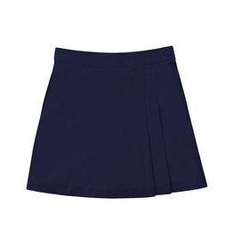Classroom 55271A-Classroom Girls Stretch Double Pleated Scooter-NAVY(4-6X)