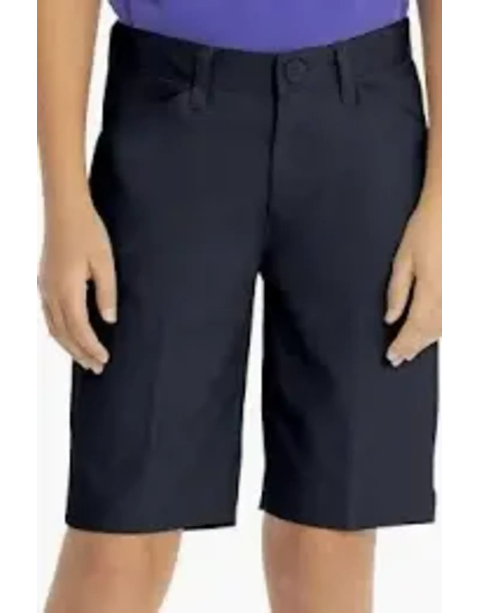 Classroom CR201Y-Classroon Girls Flat Front Short-NAVY(8-16)