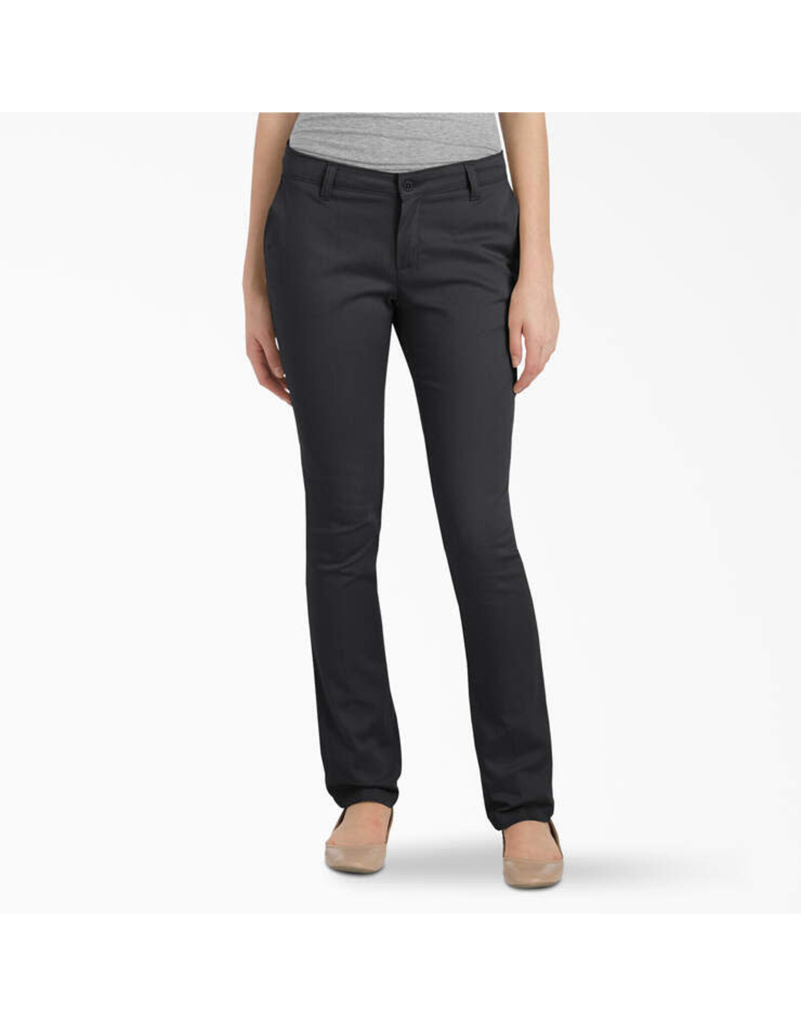 Dickies KP7719-Dickies JR Straight Leg Slim Fit Pants-NAVY(1-15)