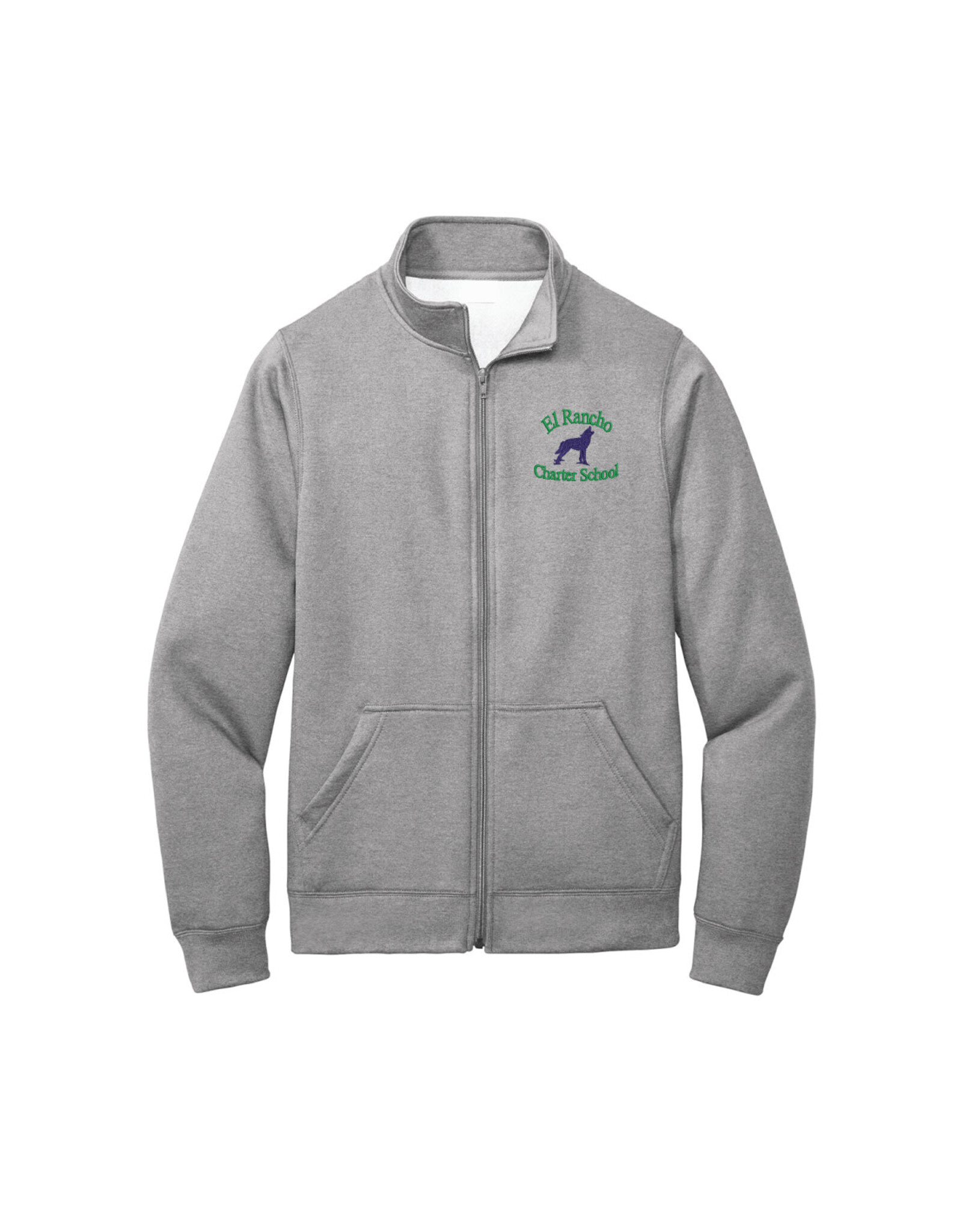 Port Authority El Rancho Full-Zip Cadet Collar Sweatshirt *NEW
